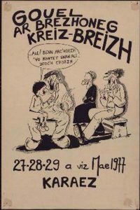 gouel broadel ar brezhoneg affiche 1977